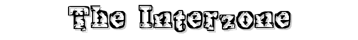 The Interzone font